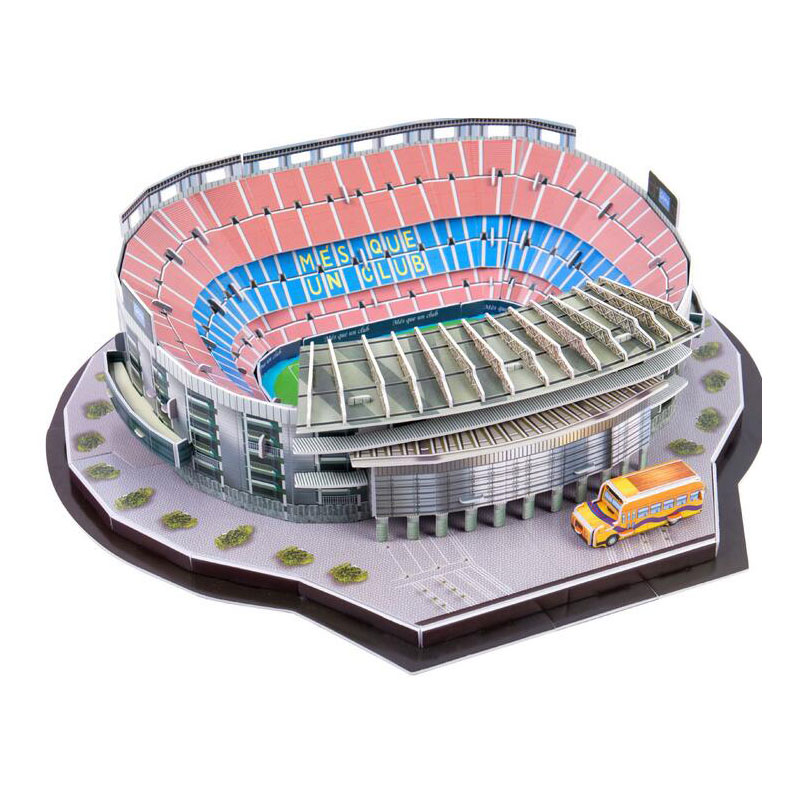 Teka-teki 3D Stadium Bola Sepak Custom