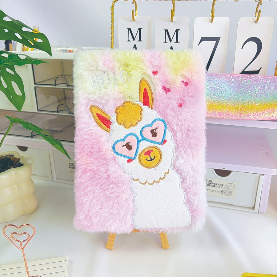 A5 Cute Alpaca Diary Plus Breook