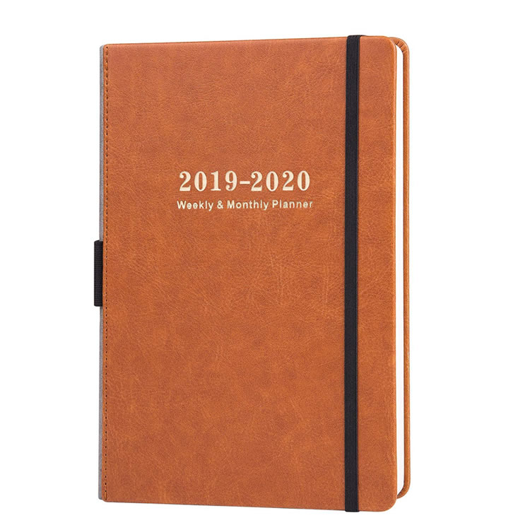 Buku nota kulit 2021 Custom Agenda Planner