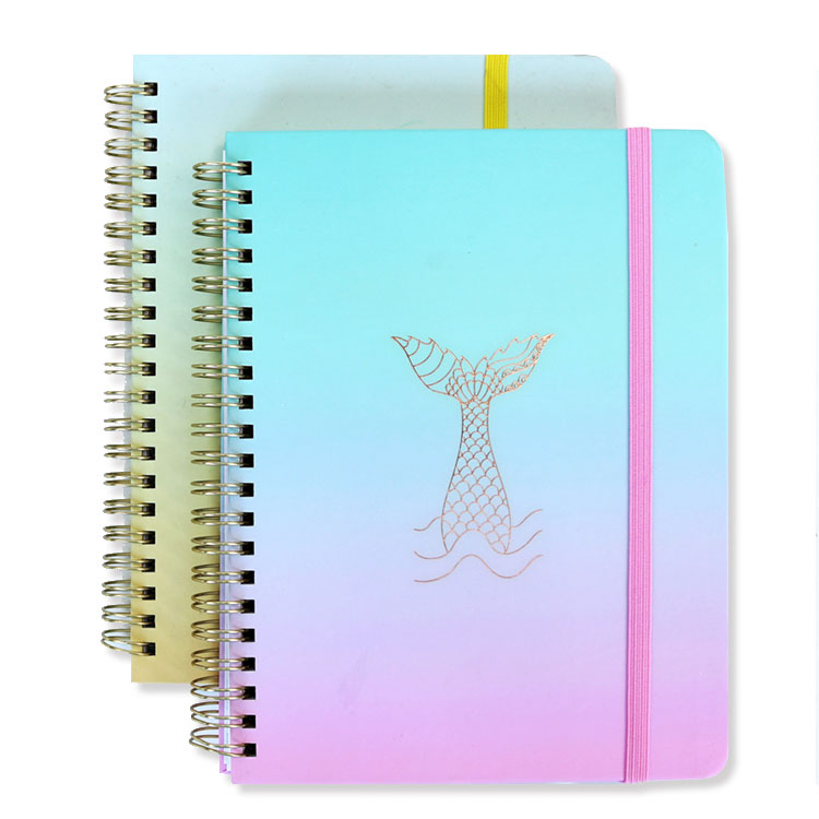 Hardcover Notebook Spiral Buatan China