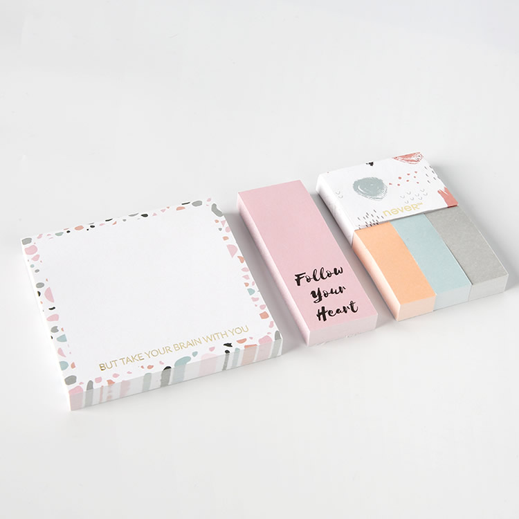 Sticky Note Pad Cube Custom Printing Halaman Marker Sticky Note Memo Pad